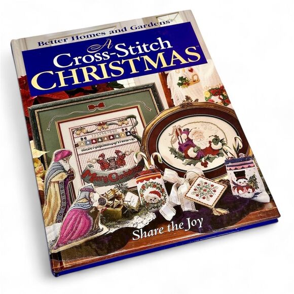 Better Homes and Gardens A Cross-Stitch Christmas: Share the Joy Book, 1997 - Picture 4 of 12